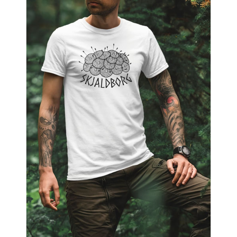 Футболка We Feel Skjaldborg Білий