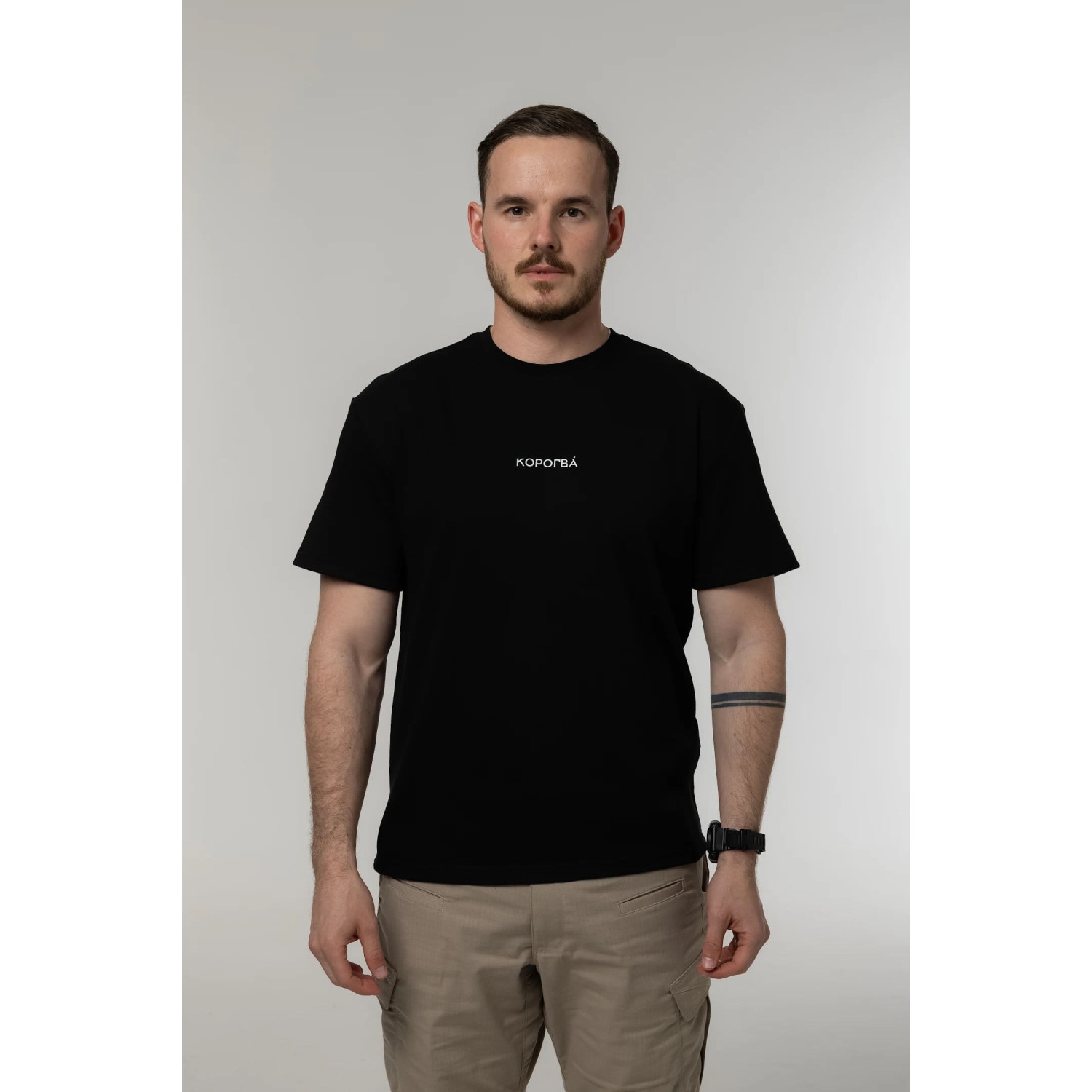 Футболка Corogva "База" Чорний 