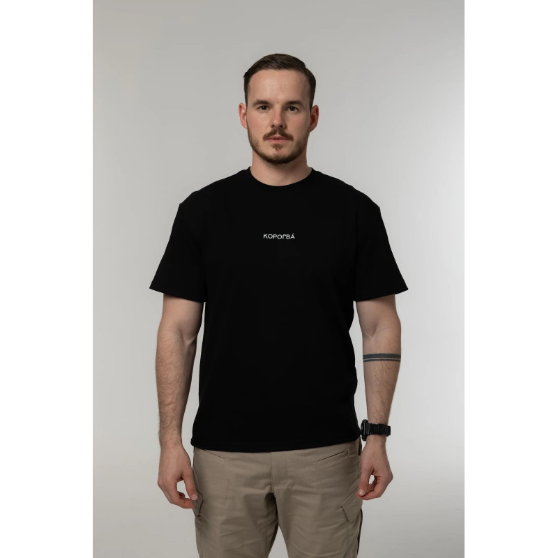Футболка Corogva "База" Чорний 