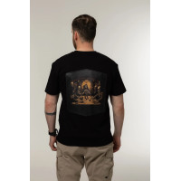 Футболка Corogva "За столом смерті" Чорний