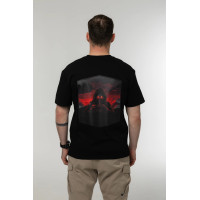 Футболка Corogva «Глаза тьмы» Черный