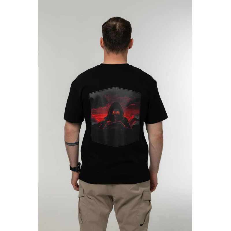 Футболка Corogva «Глаза тьмы» Черный