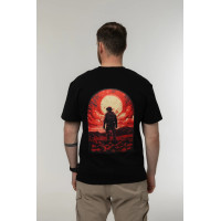 Футболка Corogva «Воин в поле» Черный