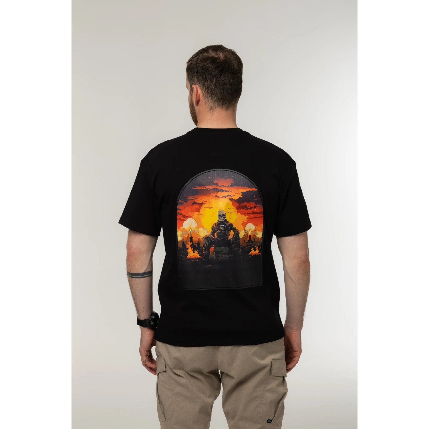 Corogva T-shirt “333” Black