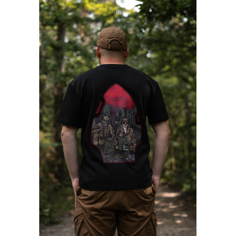 Футболка Corogva «Связь» Черный