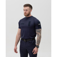 Футболка быстросохнущая тактическая Bezet Синий