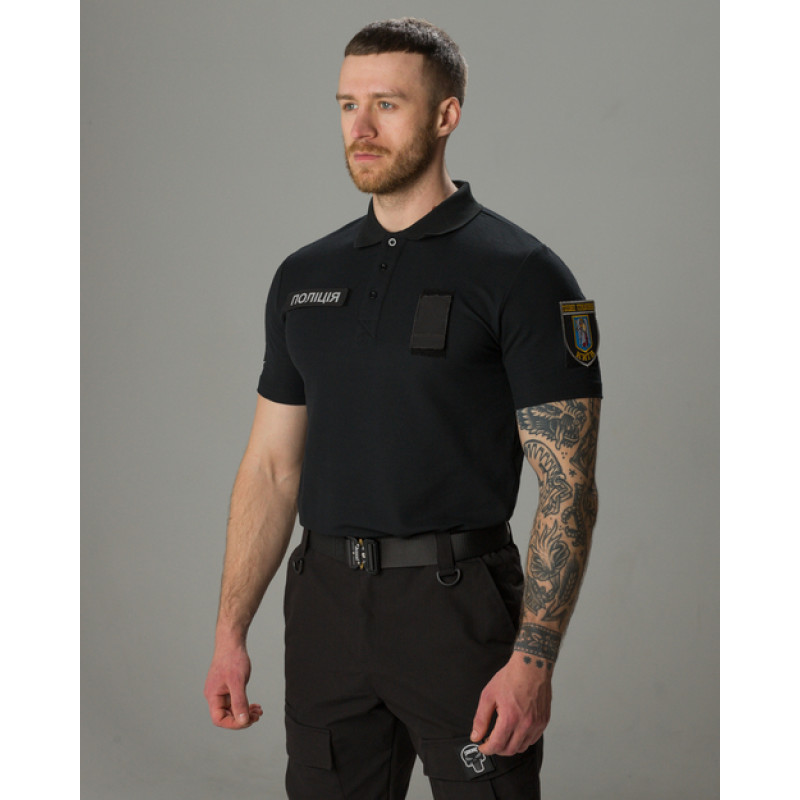 Футболка поло тактическая Bezet Черный 