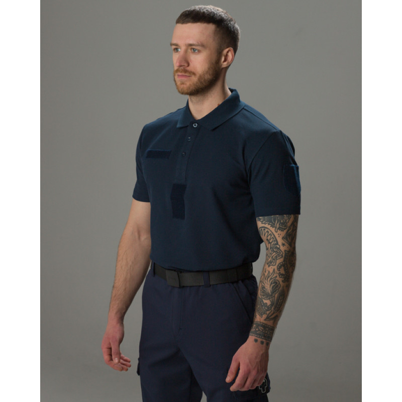 Футболка поло тактична Bezet Синій