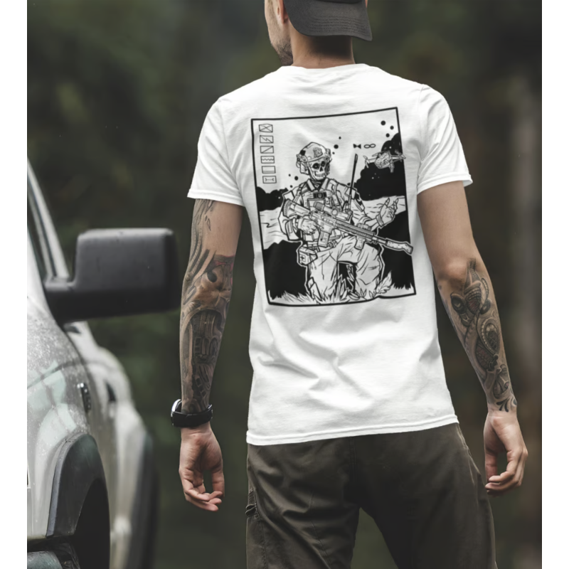 Футболка Bezet Warrior 03 We Feel Білий