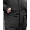 BEZET SnowPatrol Black tactical winter jacket