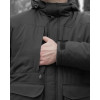 BEZET SnowPatrol Black tactical winter jacket