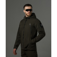 Куртка вітровка Bezet Траєкторія Олива