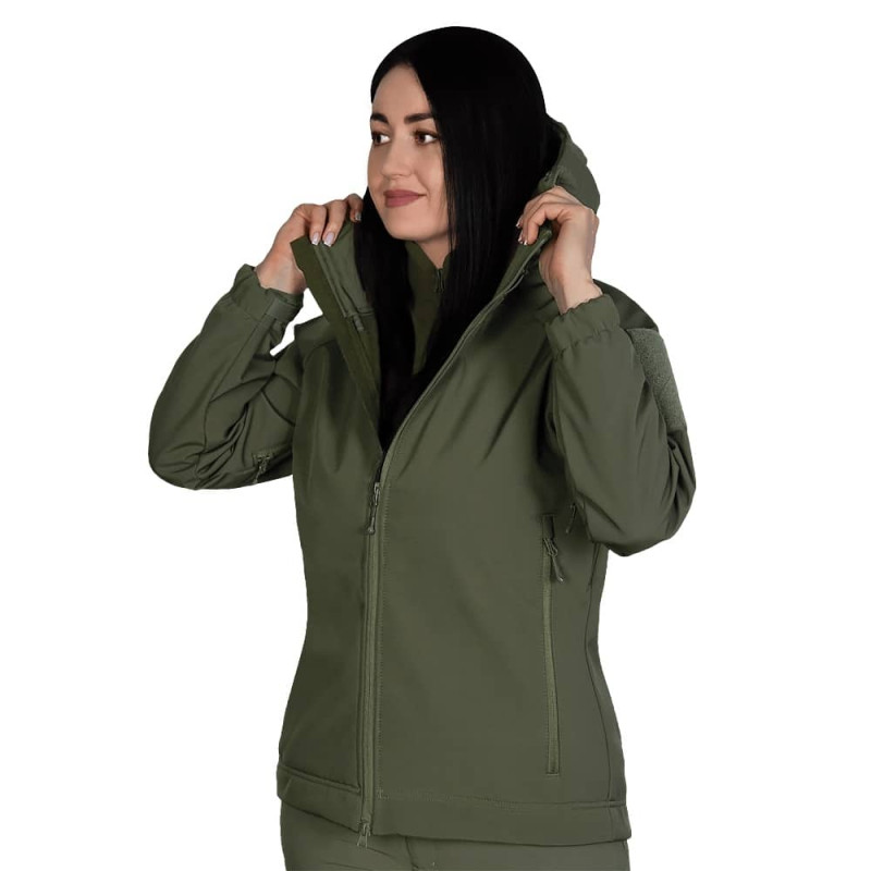 Женская куртка Camotec Stalker SoftShell Олива