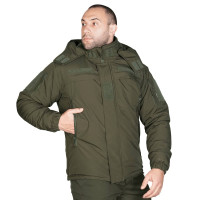 Camotec Patrol 2.0 Twill Olive winter jacket