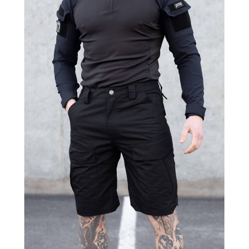 Шорти карго тактичні BEZET Military Чорний