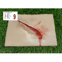 Тренировочная накладка – резаная рана с незначительным кровотечением