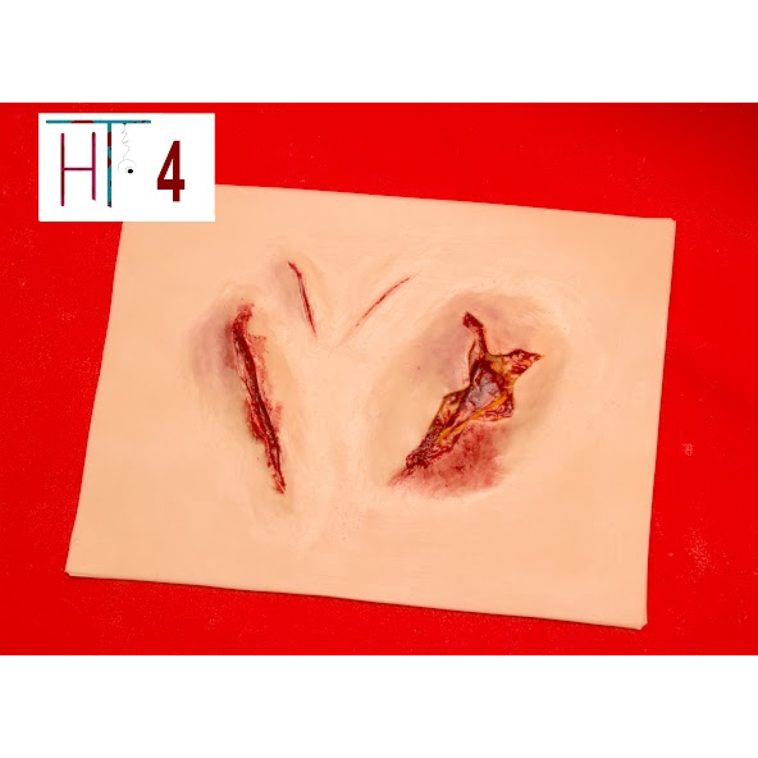 Тренувальна накладка симулятор різаних ран без кровотечі