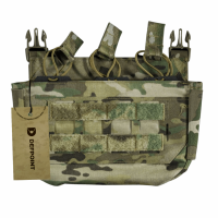 Плакард кенгу Malva со вставками под 3 магазина и сумкой органайзером L Мультикам