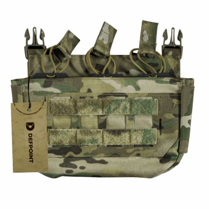 Плакард кенгу Malva со вставками под 3 магазина и сумкой органайзером L Мультикам