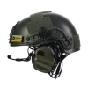 Комплект: шолом FAST NIJ IIIA + активні навушники M32H. Колір: олива