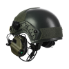Комплект: шолом FAST NIJ IIIA + активні навушники M32H. Колір: олива