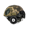 Комплект: шолом FAST NIJ IIIA + активні навушники M32H + кавер піксель. Колір: олива-піксель