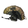 Комплект: шолом FAST NIJ IIIA + активні навушники M32H + кавер мультикам. Колір: олива-мультикам