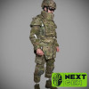 Захисний костюм Next Gen Panzer з балістичним захистом 1-го класу Мультикам L