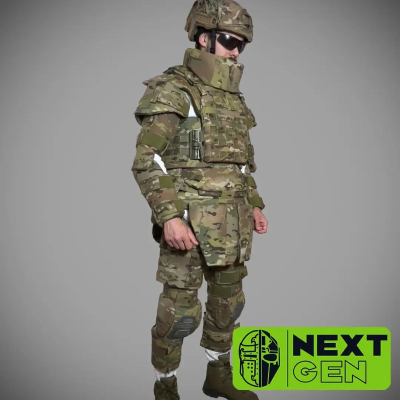 Защитный костюм Next Gen Panzer с баллистической защитой 1-го класса Мультикам L