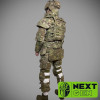 Захисний костюм Next Gen Panzer з балістичним захистом 1-го класу Мультикам L