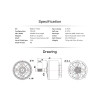 Collectorless motor for FPV BrotherHobby Avenger 2812 V3 900KV