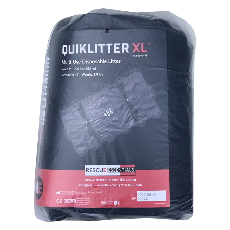 Евакуаційні ноші м’які Rescue Essentials QuikLitter XL