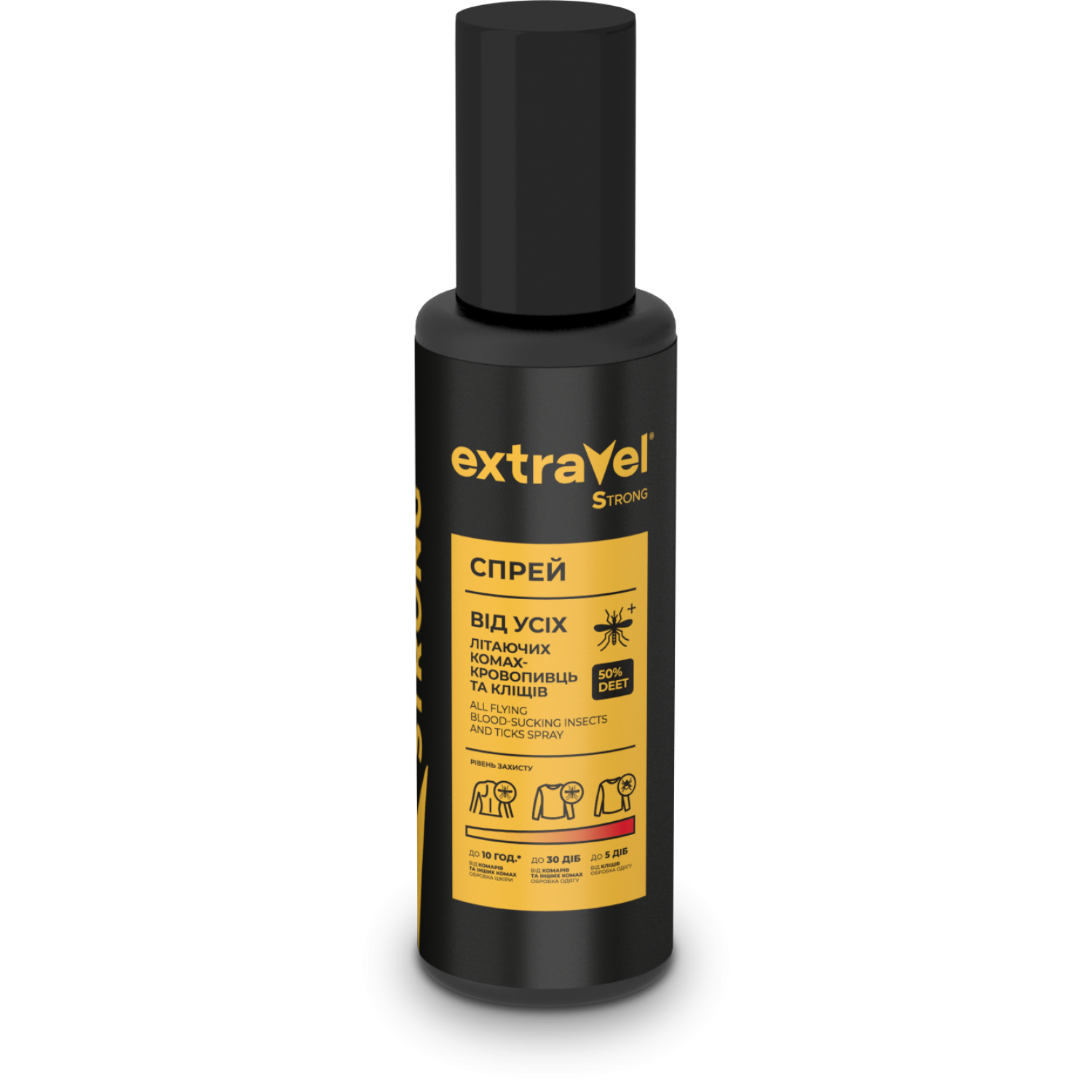 Спрей для экстремальных условий от комаров Extravel Strong 100мл