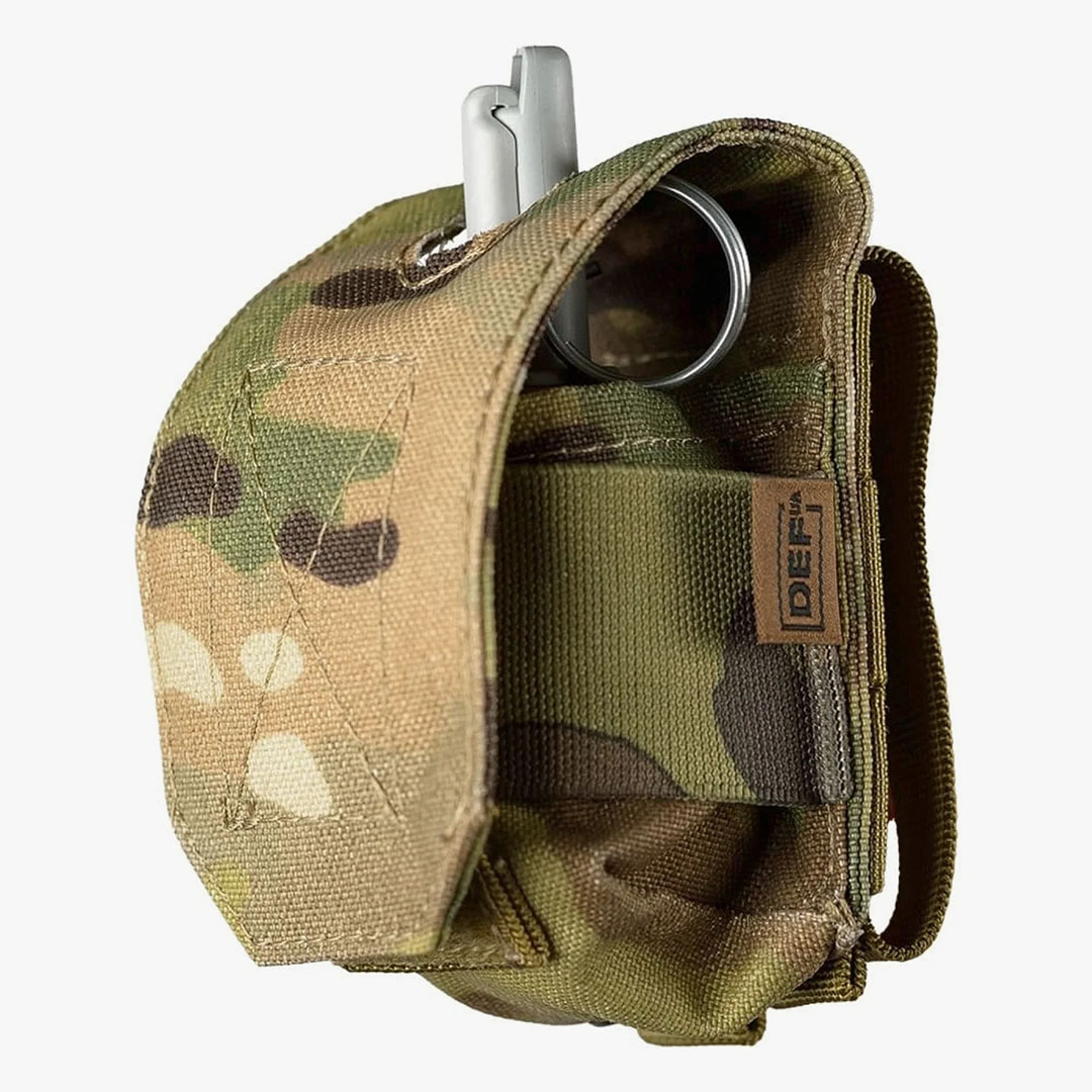 Подсумок для гранаты мультикам с креплением MOLLE от Defpoint